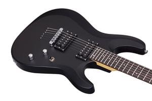 1638859967783-Schecter C-6 SBK Satin Black Deluxe Solid-Body Electric Guitar5.jpg